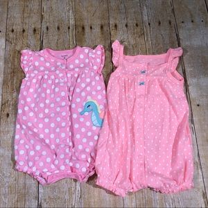 Carter’s baby Girl summer onsies